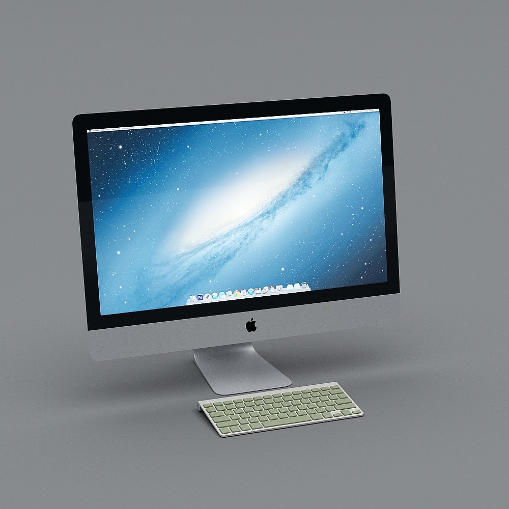 iMac Pro 3D Model – Futuristic Design for Creative Projects