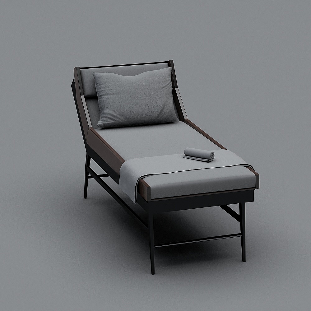 Stylish Modern Lounge Chair 3D model