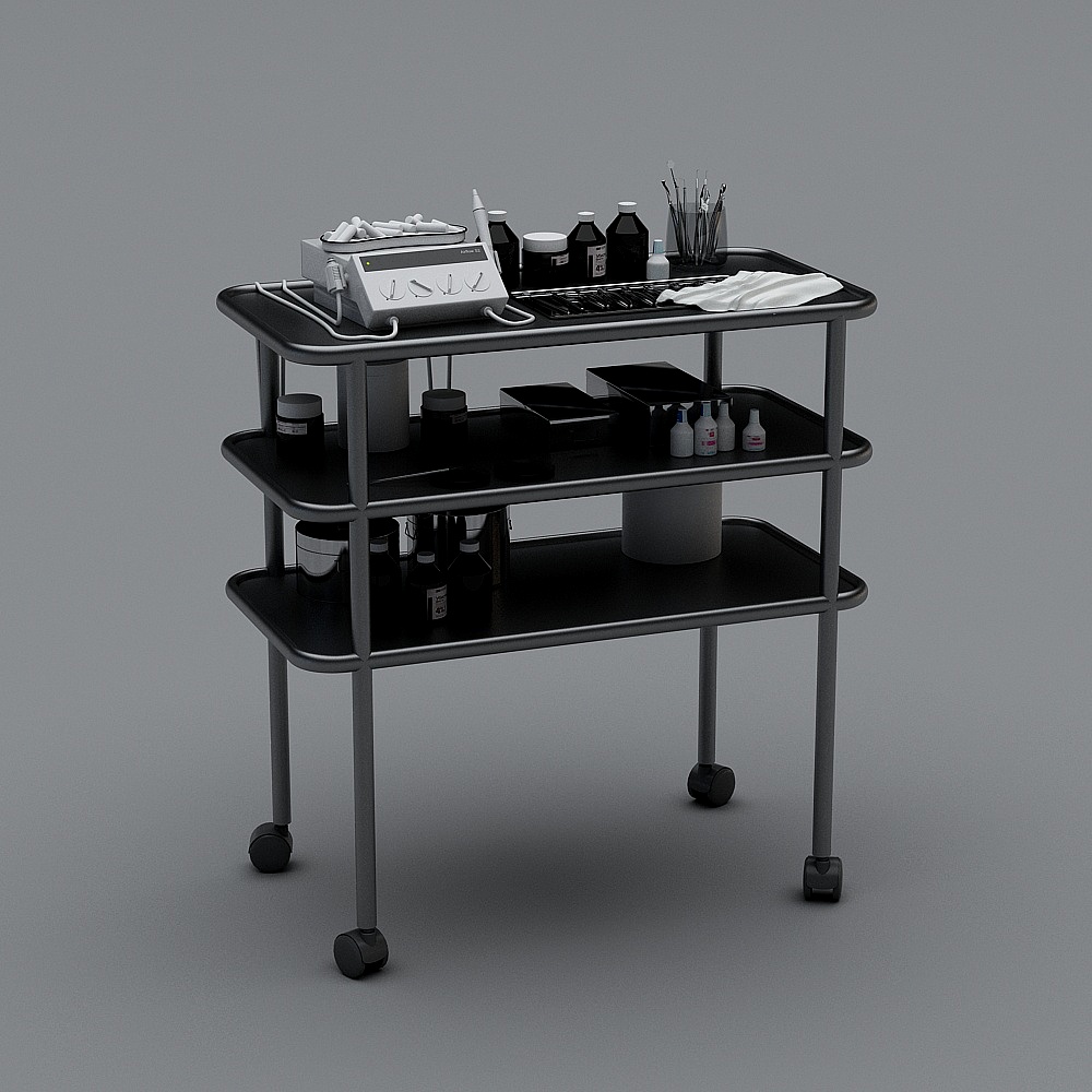 พื้นที่รอผู้ป่วยนอก - ป้ายเส้นทางสมัยใหม่