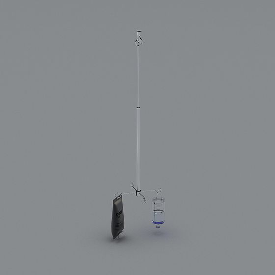IV Drip 3D Model for Medical Applications