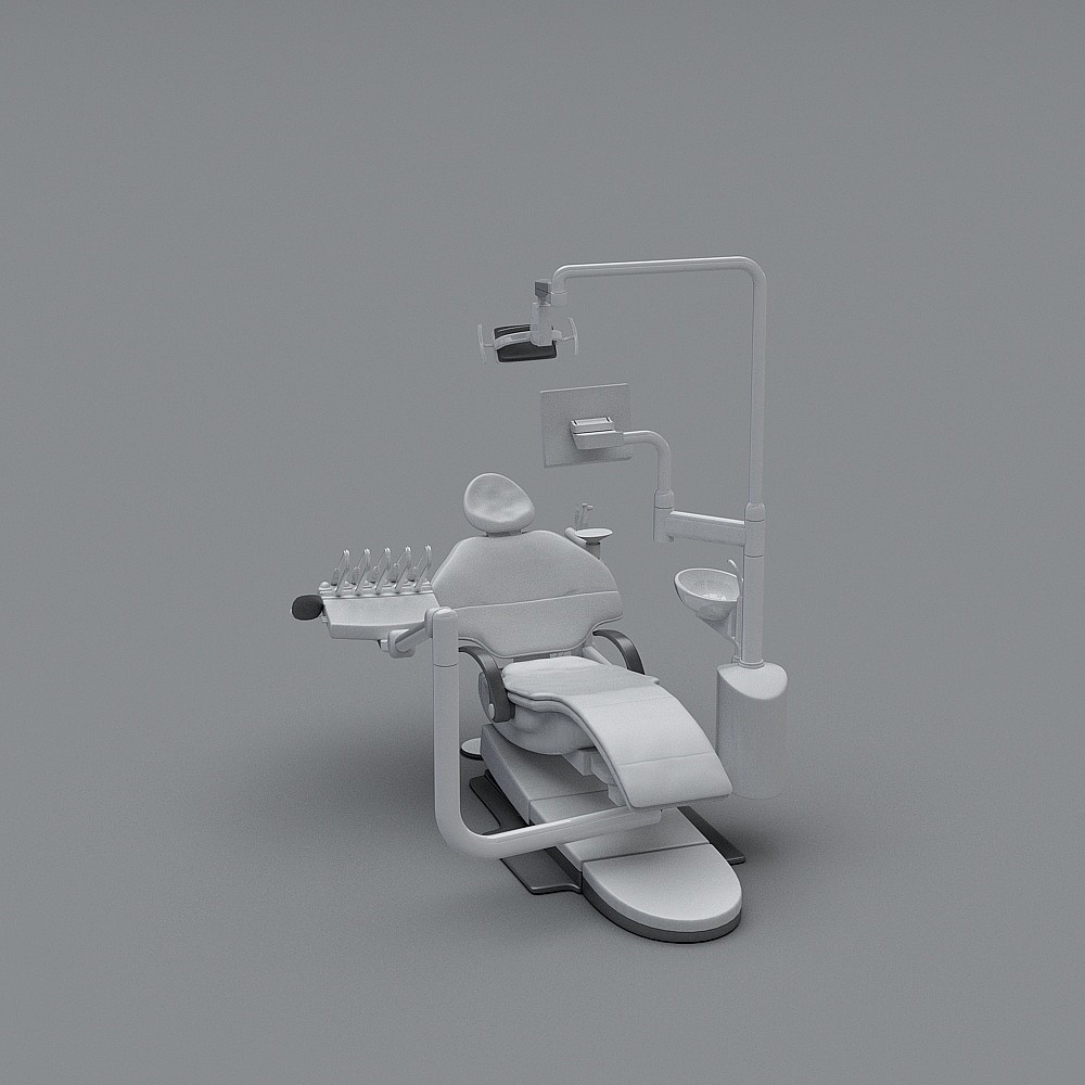 Modern Dental Chair 3D model for Creative Projects