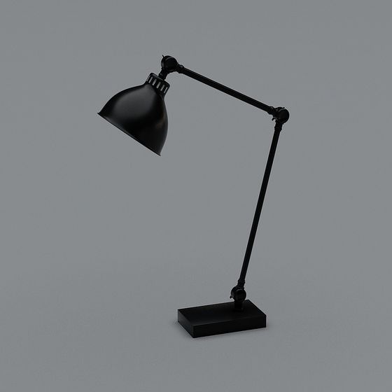 Contemporary Table Lamp 3D Model for Modern Hospital Wards