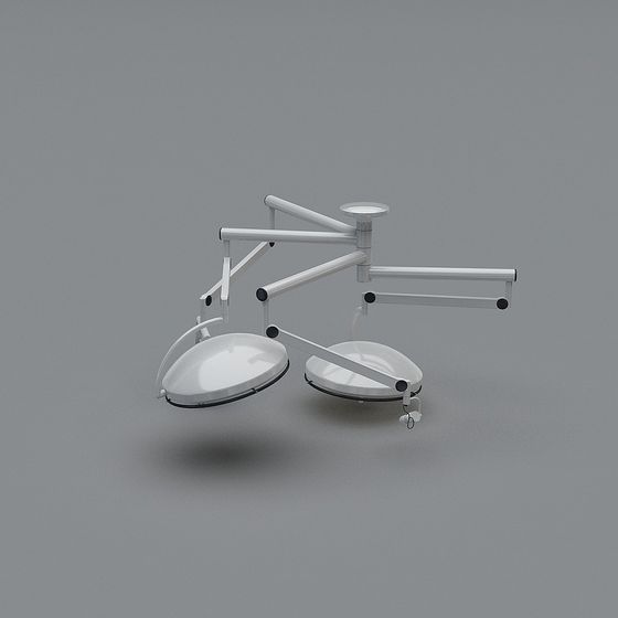 Modern Medical Surgical Lamp 3D model