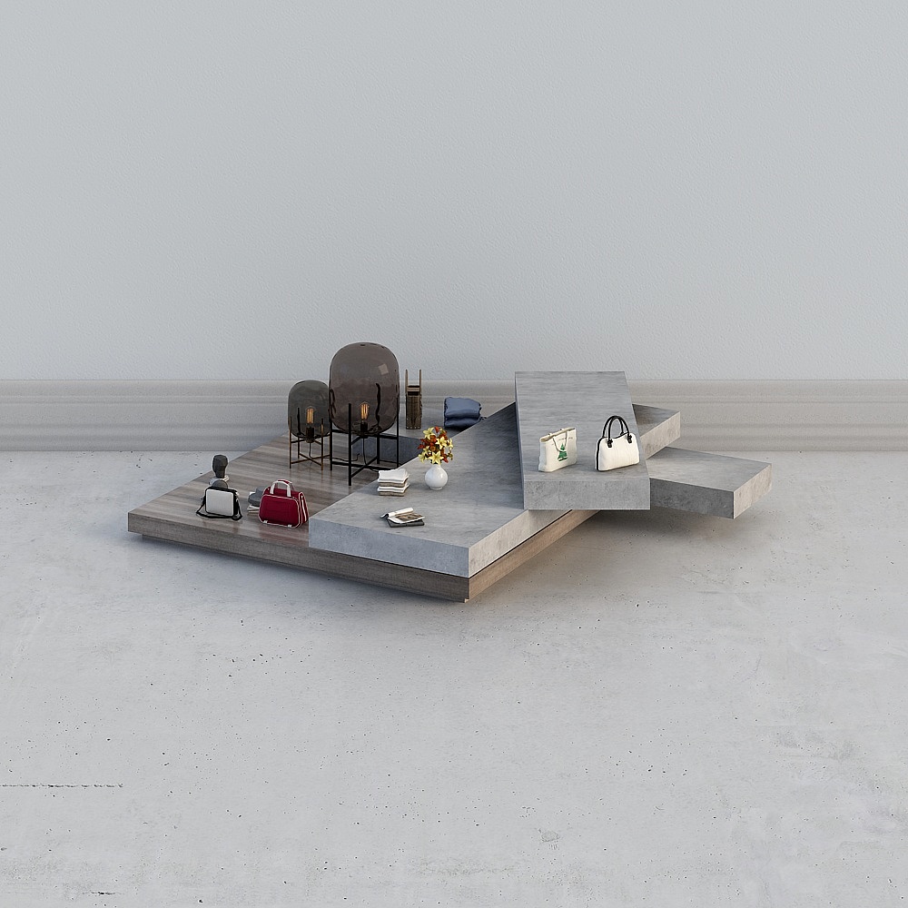 Industrial Style Simple Clothing Store-Product Booth-2