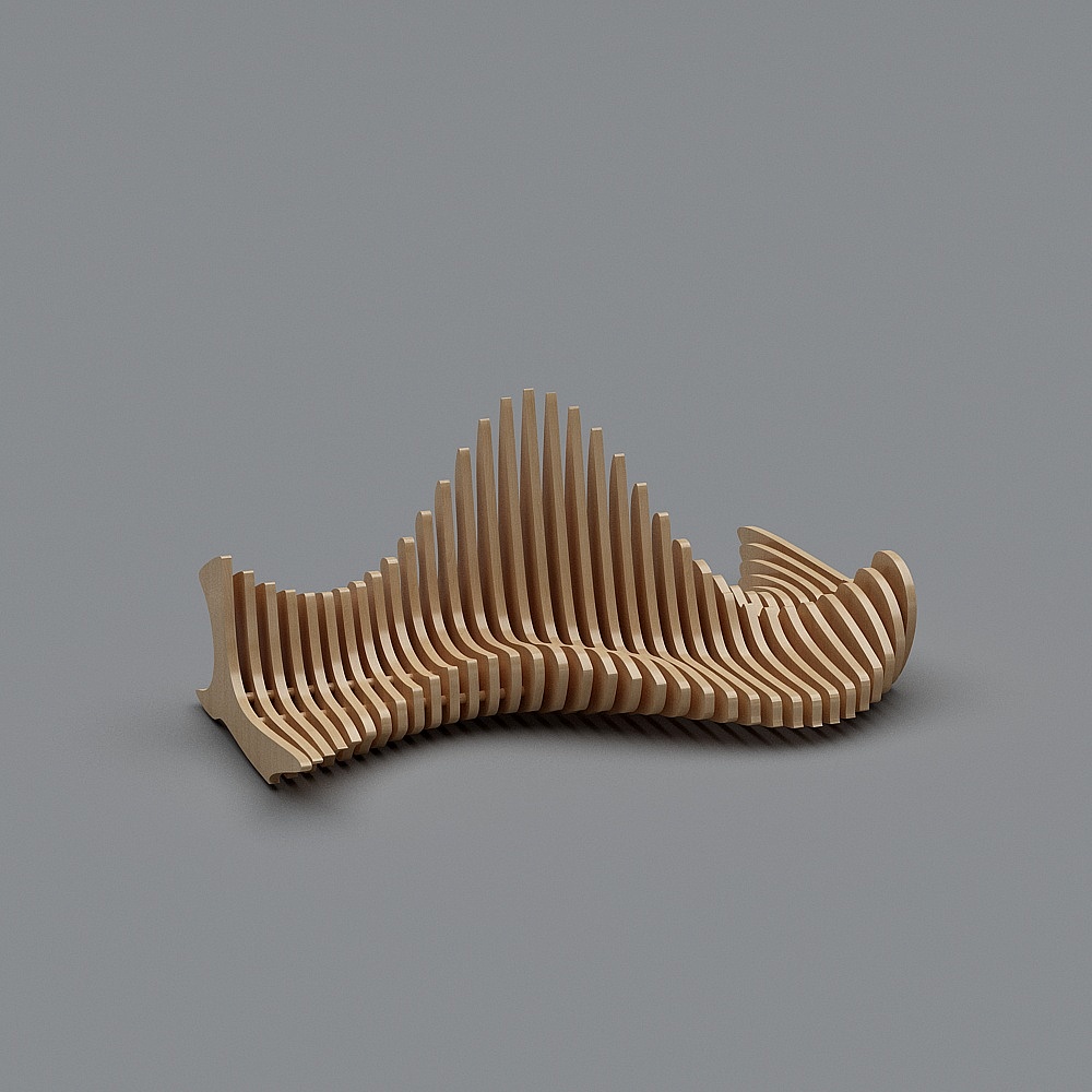 Modern Landscape Sketch-2-Outdoor Chair 2