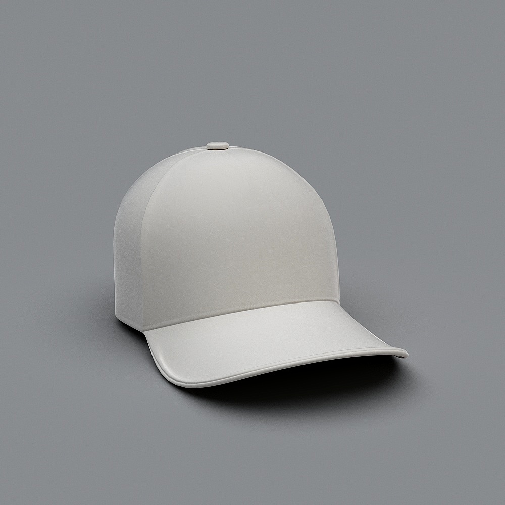 Urban Cap 3D model - Minimalist Baseball Hat