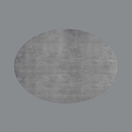 High-Detail Round Carpet 3D Model