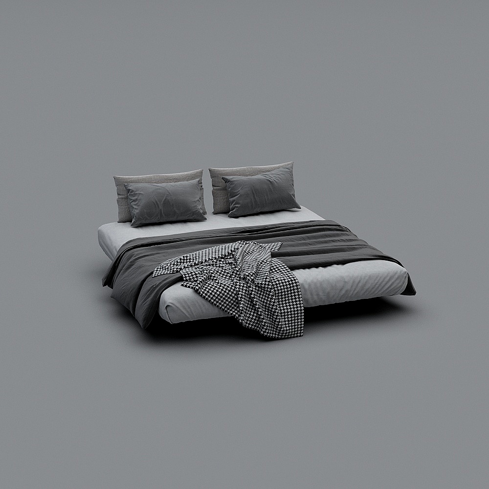 bedding set BED SHEETS with Mattress and pillow, quilt blanket cover plain