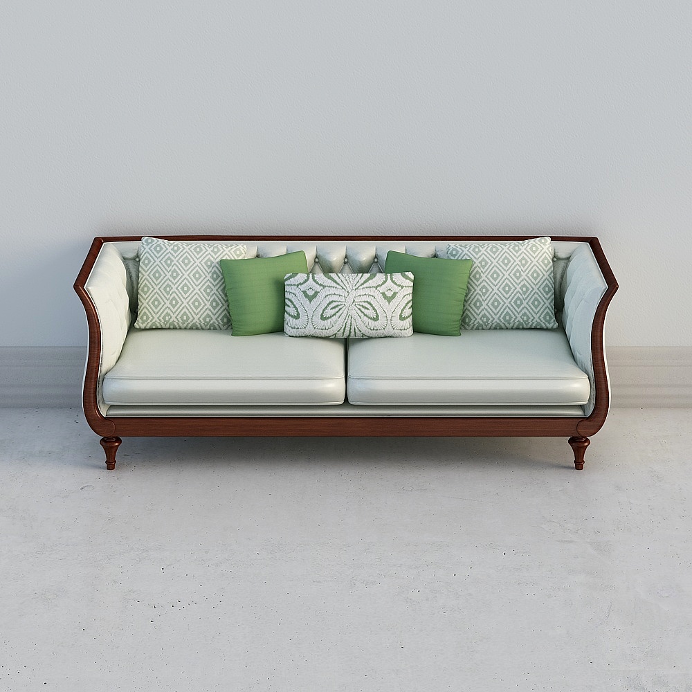 YS-1F04 three-person sofa