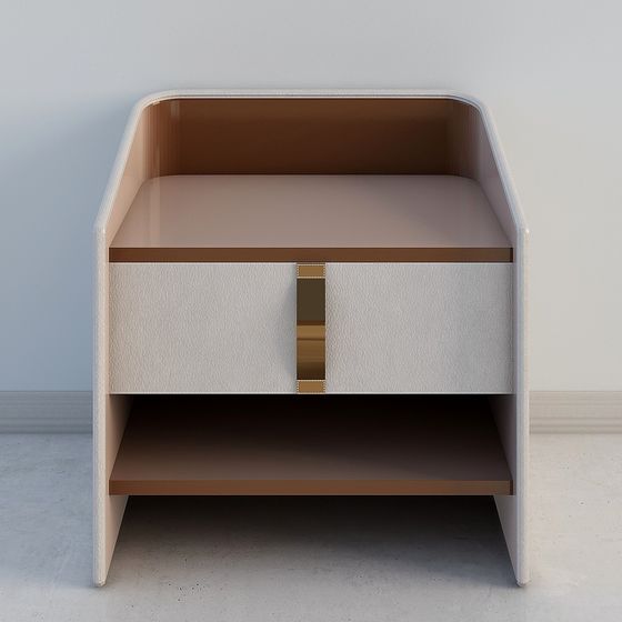 Urban Elegance Nightstand 3D model