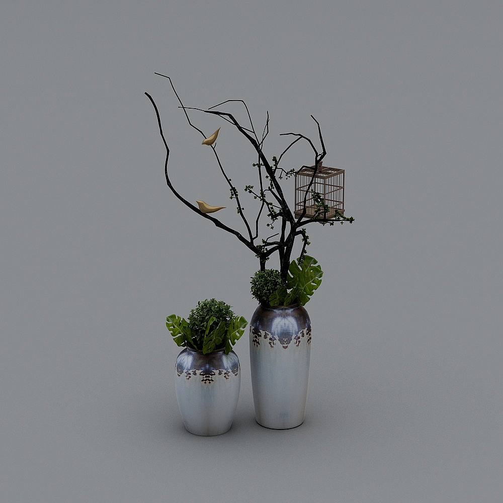 Fleur de branche sèche