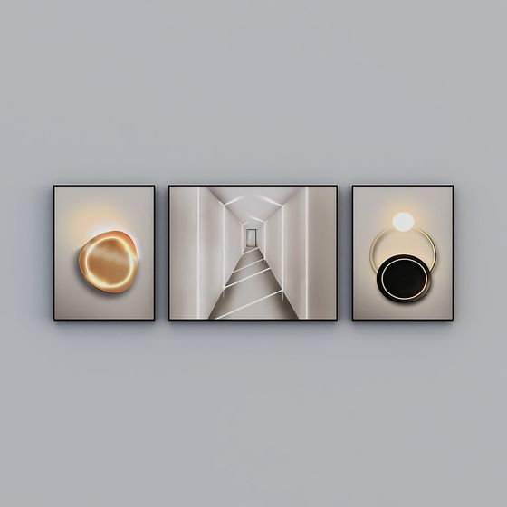 Elegant Minimalist 3D Model Collection for Designers