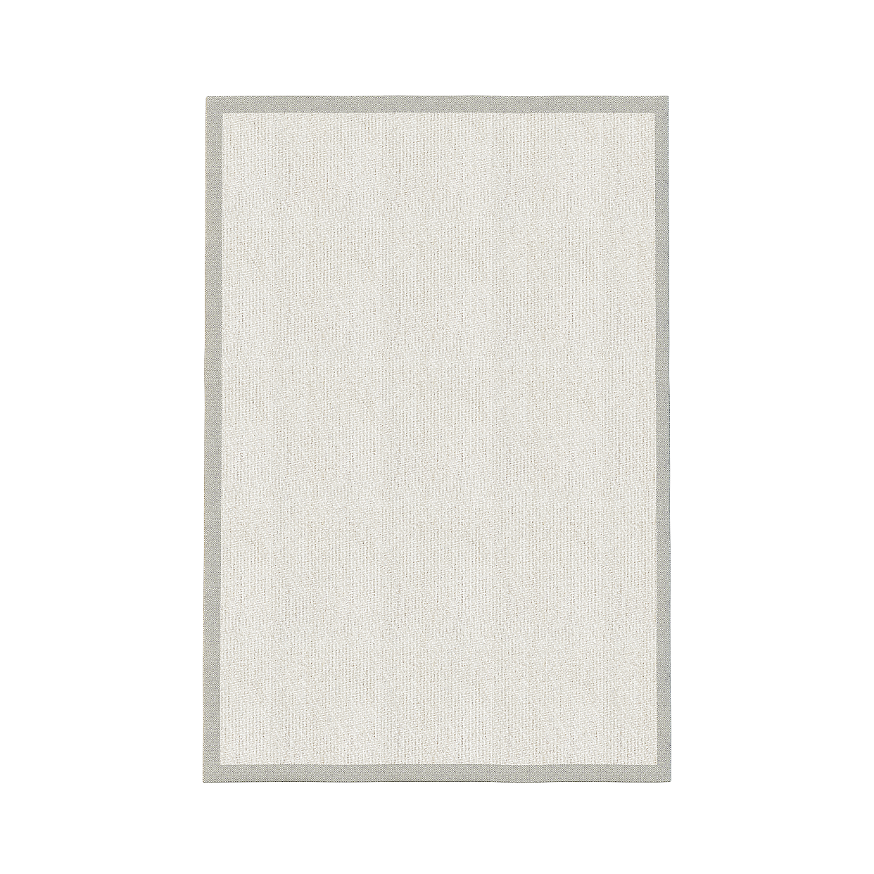 Minimalist Modern Gray Rug 3D Model – Low-Poly Texture