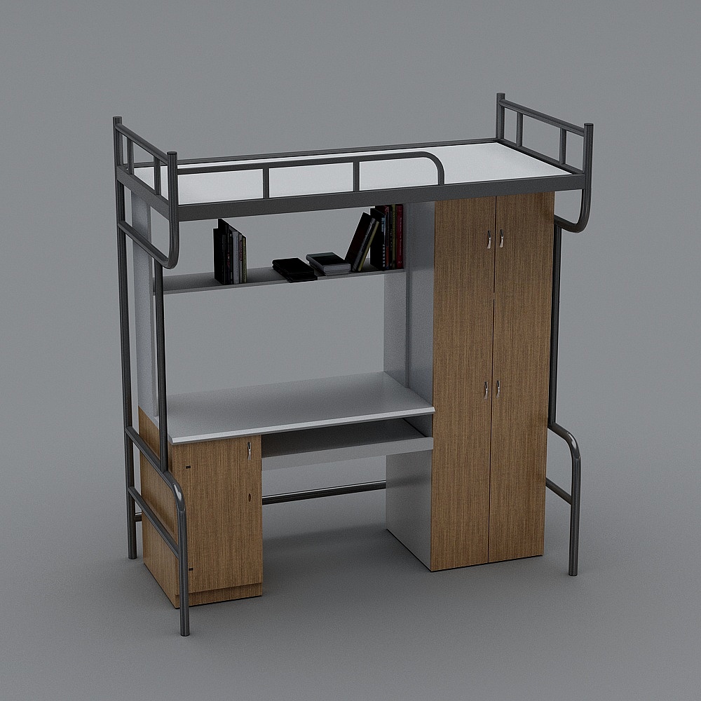 Modern school student dormitory-bed(1)
