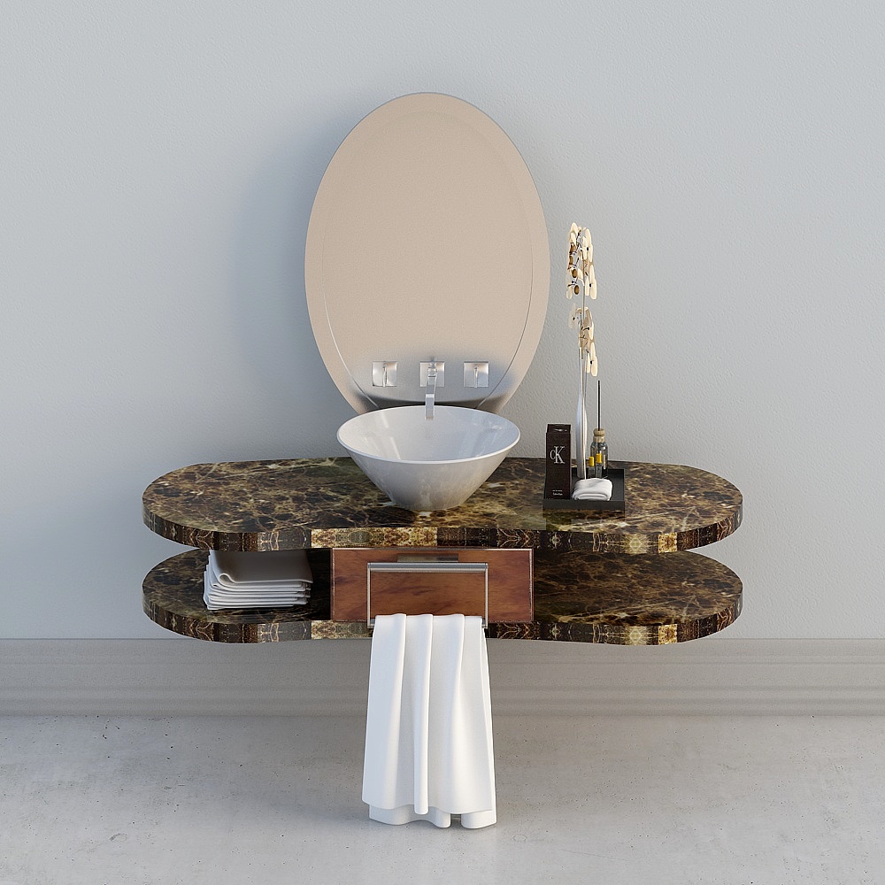 Counter basin cabinet vanity Ceramic wash basin wastafel westafel