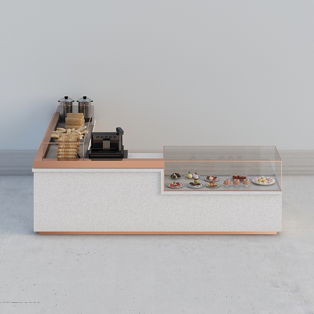 Modern Net Red Coffee Dessert Shop - Reception Cash Register