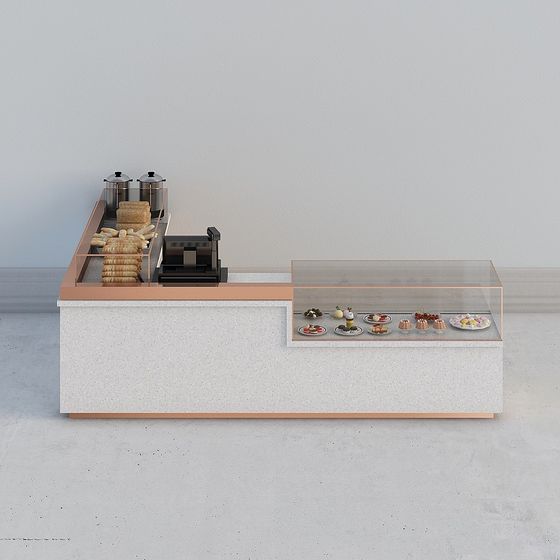 Urban Breakfast Bar 3D model