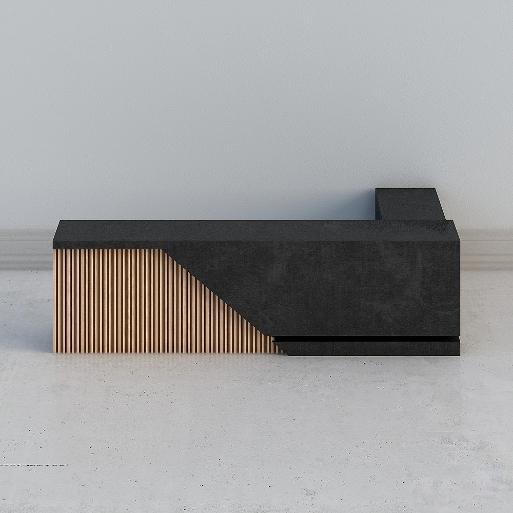 Modern coffee shop workbench - cashier counter