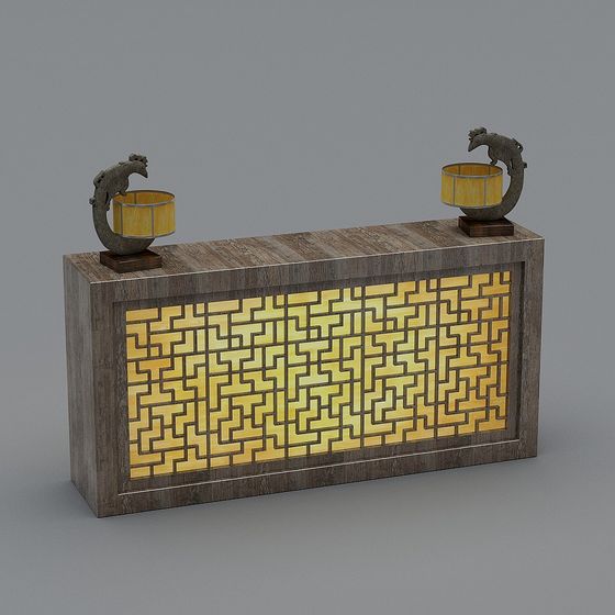 Traditional Elegance Cabinet 3D model