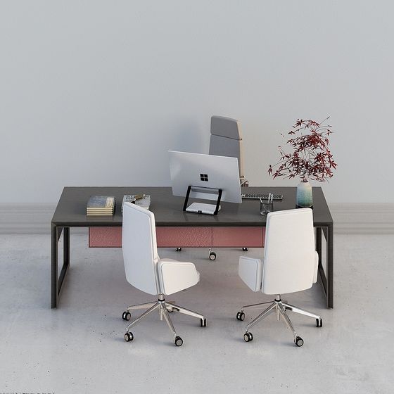 Urban Workspace 3D model for Modern Offices