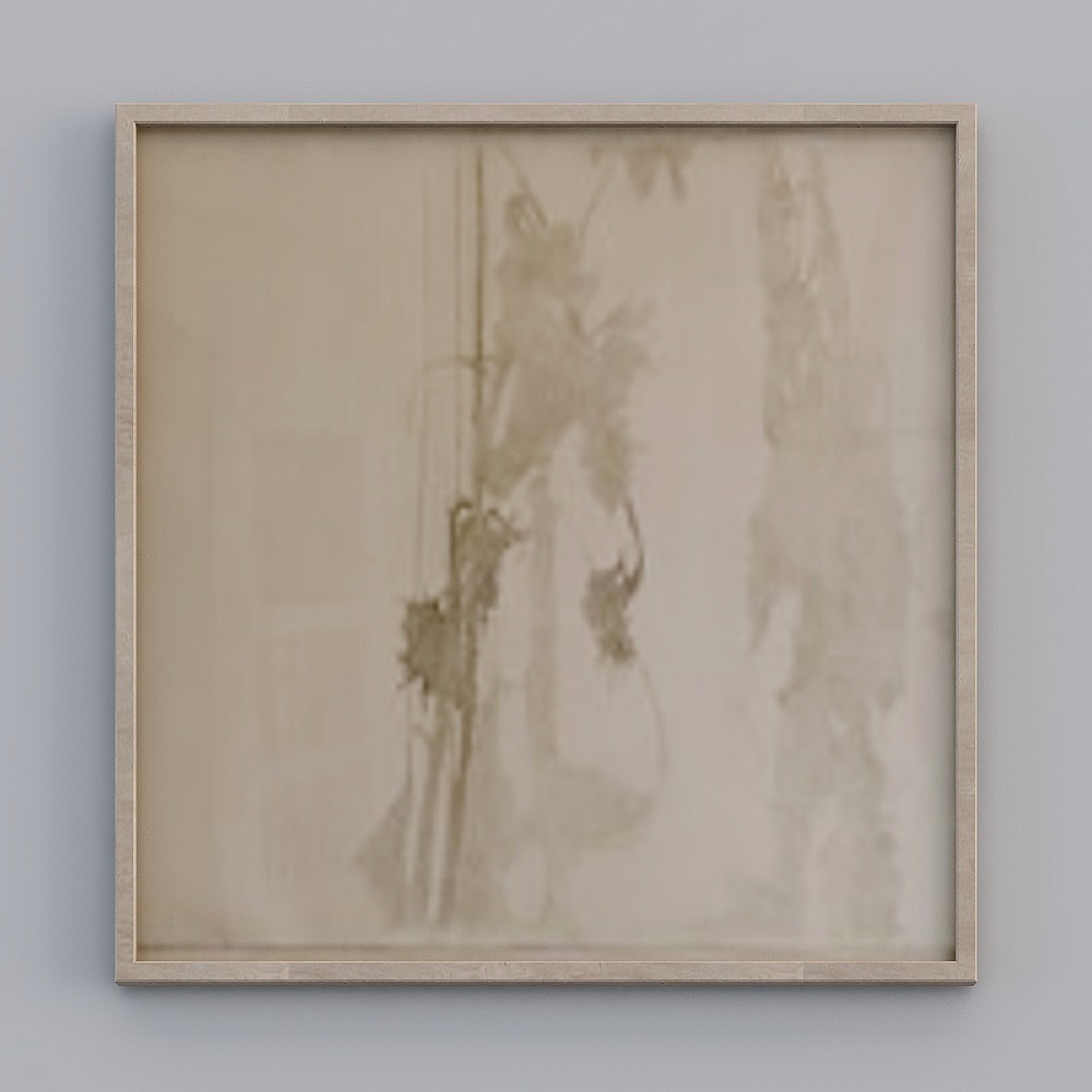 Natural Style B&B Living Room And Dining Room-1-Decorative Painting