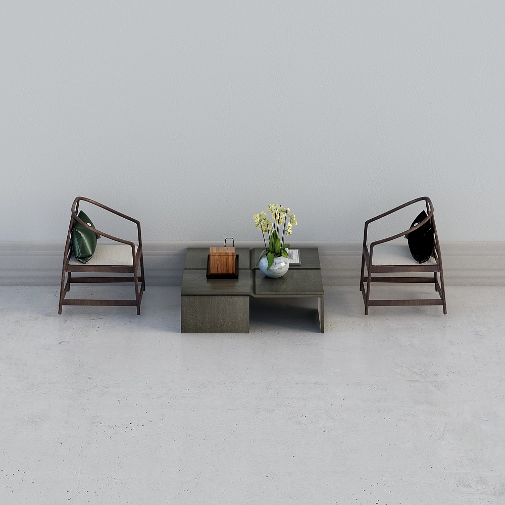 New Chinese style chairman's office comprehensive meeting sofa combination