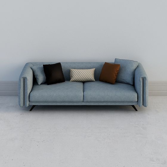 Urban Comfort Sofa 3D model