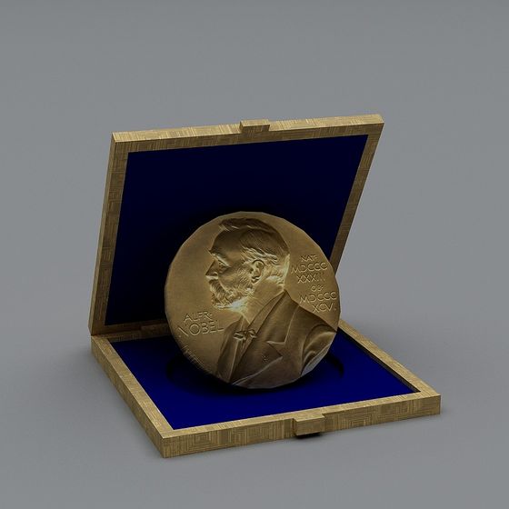 Nobel Medal 3D model