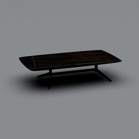Sleek Conference Table 3D model