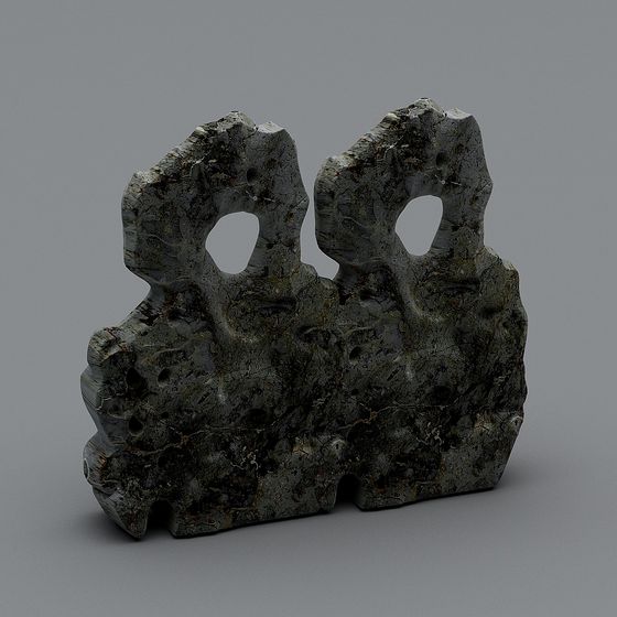 Ghoststone Twin Peaks 3D model