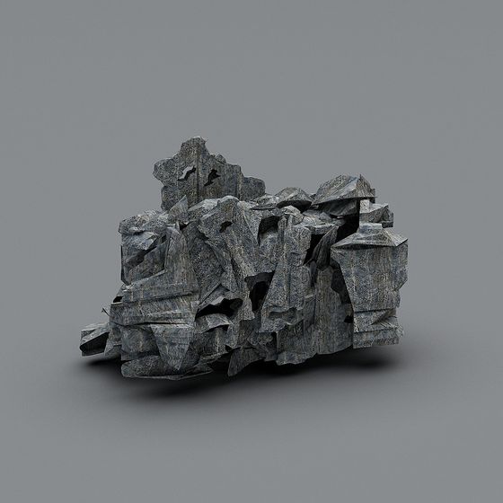 Rugged Terrain 3D model