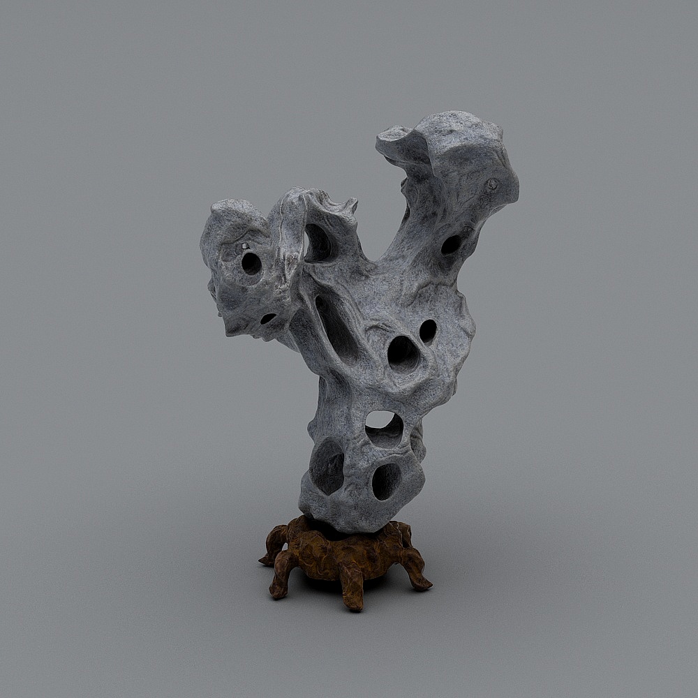 Chinese Taihu Stone Sculpture-3