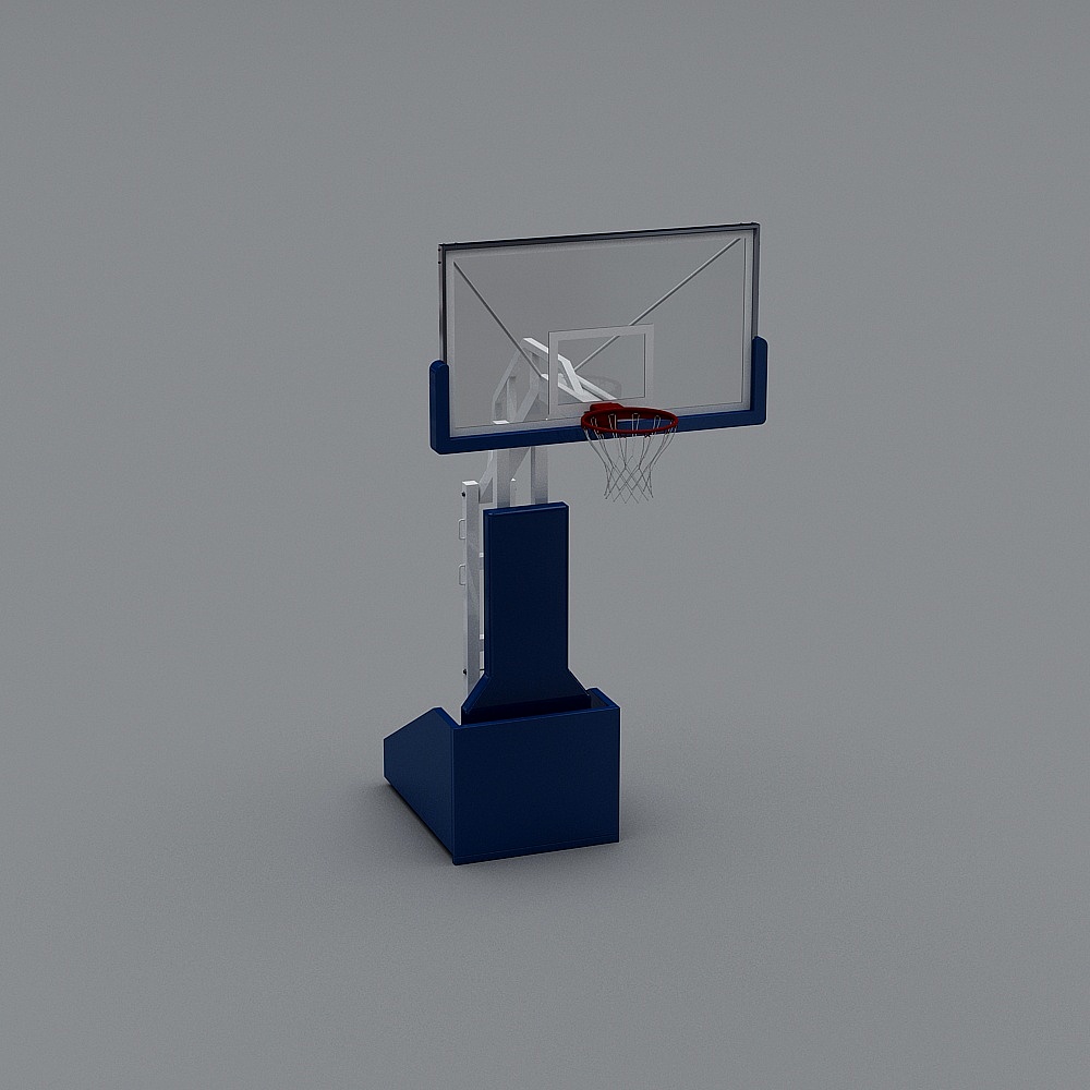 Streetball Hoop 3D model