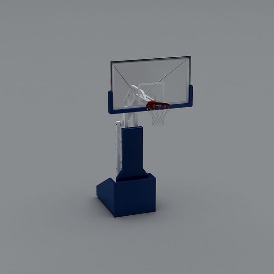 Streetball Hoop 3D model