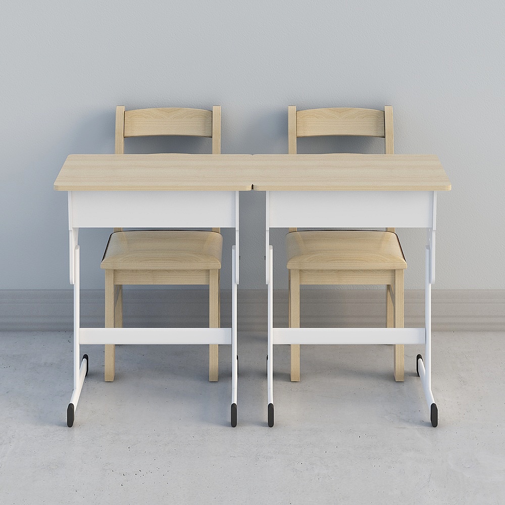 Modern school classroom - desk combination
