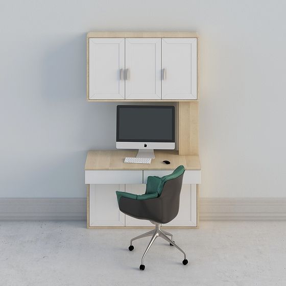 Urban Workspace 3D model for Modern Design