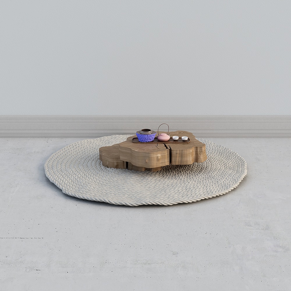 현대 홈스테이 라운지 - 소파 카펫 조합