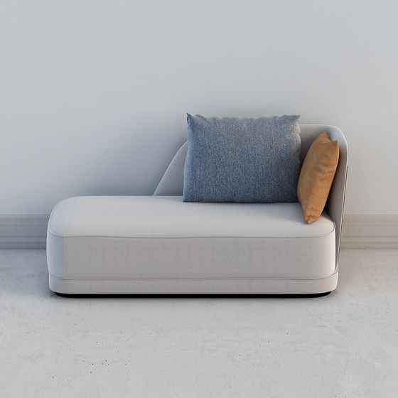 Urban Comfort Chaise Lounge 3D model