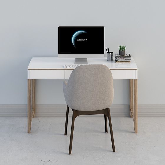 Modern Urban Workspace 3D model