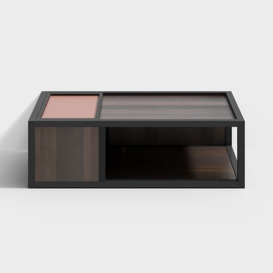 City Corner Coffee Table 3D model for Modern Spaces