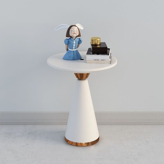 Elegant Small Table 3D model