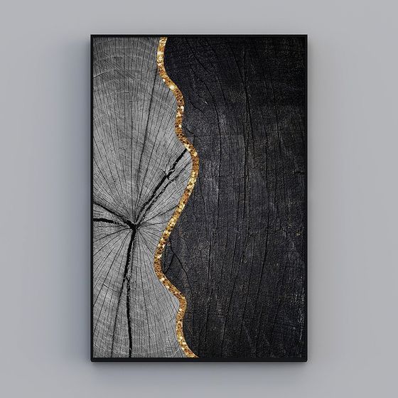 Black Gold Crack 3D model