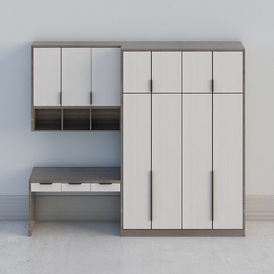 Urban Corner Multifunctional Cabinet 3D model