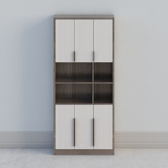 Urban Bookshelf 3D model