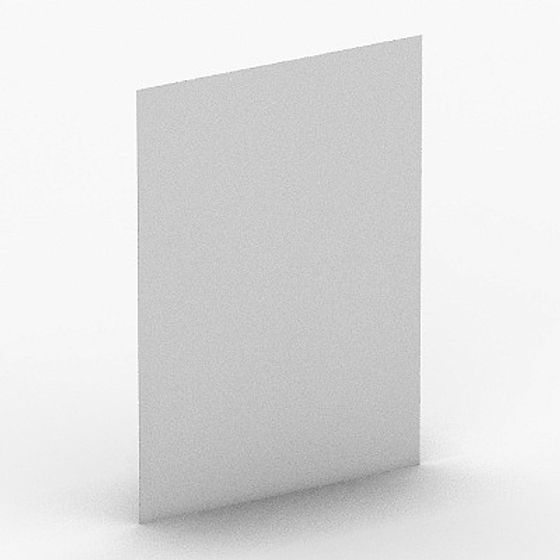 Wooden Veneer Panel 3D Model in Gray