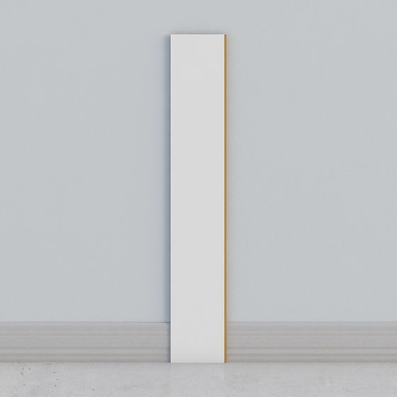 Wall Panel 3D Model - 400x2400x10 in Brown