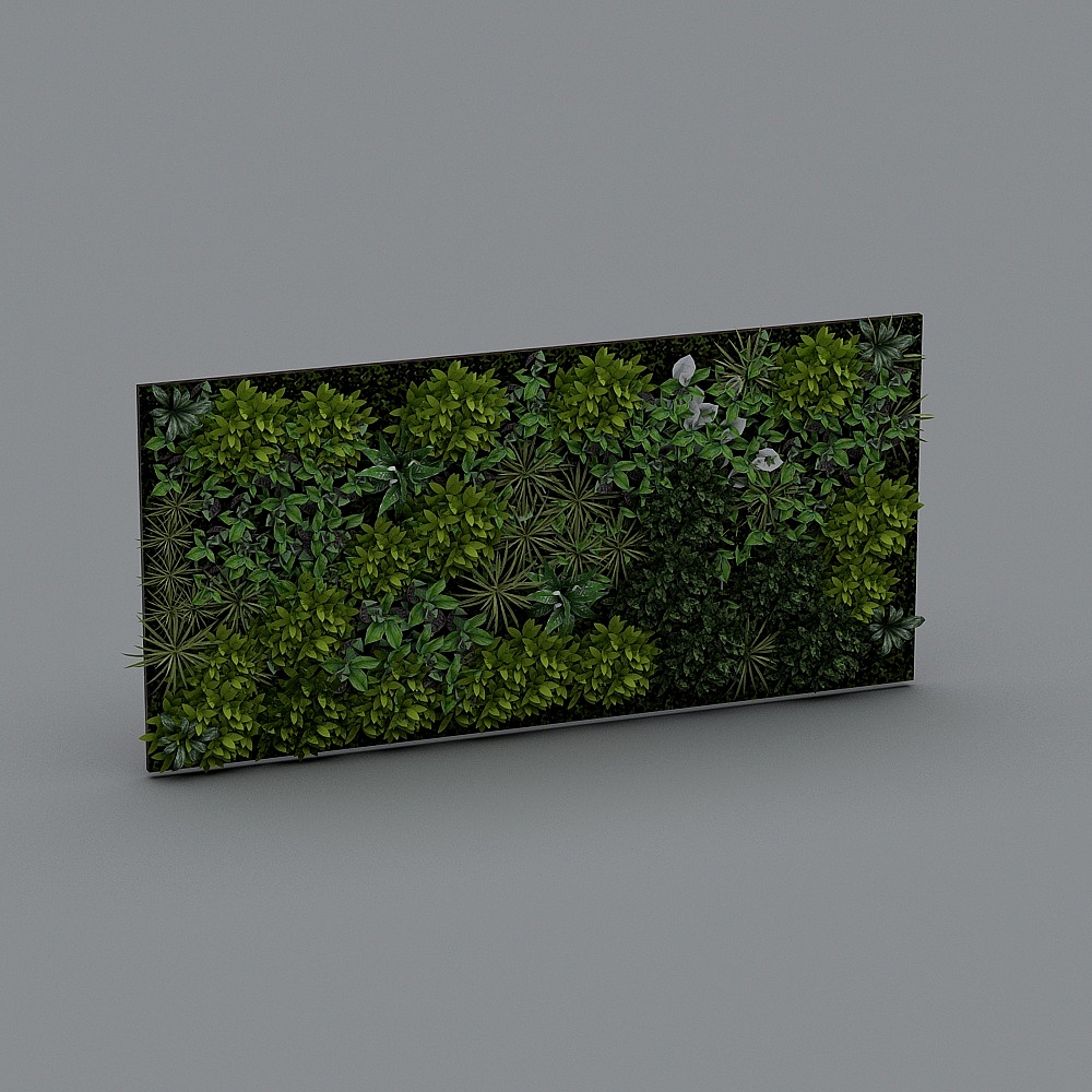 Bức tường xanh lá cây