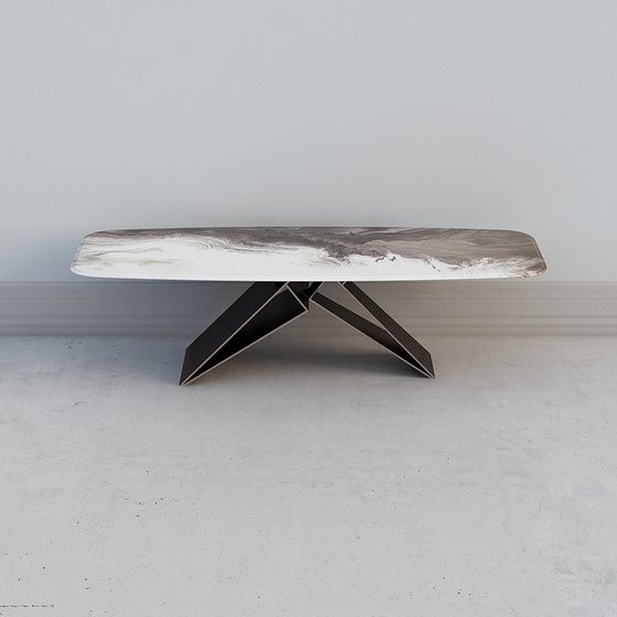 Flowing Light Table 3D model