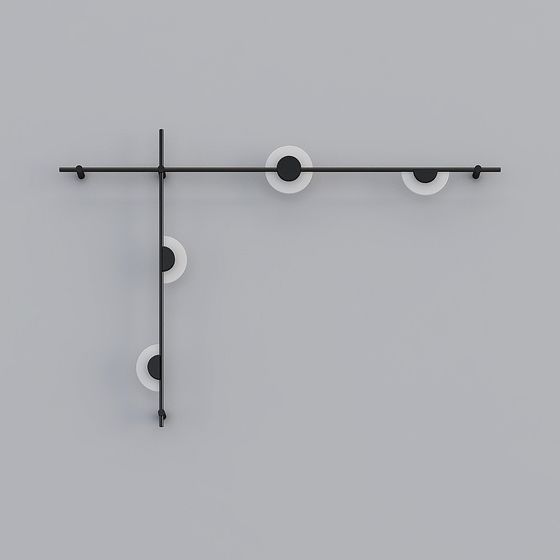 Urban Rail 3D model for Modern Spaces