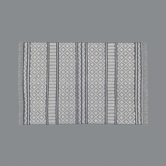 Ethnic Woven Carpet 3D model